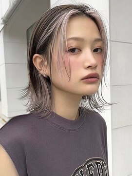 イル(iLe.) ミルクティーインナーカラーハイトーンカラーダブルカラー