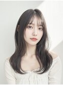 ダークパープルナチュラルショートミルクブラウン