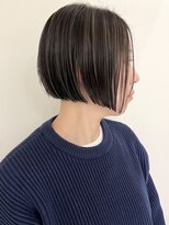 ネイロ バイ ジルブラン 葛西(NeiRo by JIL BLAN) ハイライト白髪ぼかしダブルカラーインナーカラーショートボブ
