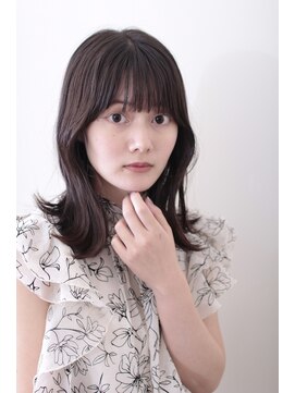 リメル 奥沢自由が丘店(Remel) ミディアムレイヤー/顔周りレイヤー/韓国風/ワンカール/自由が丘