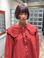 ノル 栄矢場町(nol)&nbsp;レイヤーミニボブ×レッドブラウン