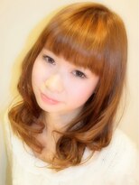 ヘアーデザイン リント(hair design Rinto)&nbsp;中川翔子風厚めバングのふんわりロングヘア◎20代30代40代50代