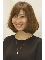 ヘアーフォーブリコス(hair for Brico's)&nbsp;インナーカラー！大人女子の柔らかいボブ