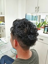 ヘアールウ(HAIR ruu.) 2ブロック+パーマでカッコよさup!