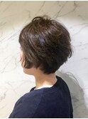グラデーションとレイヤーで作るスウィングショートボブ☆