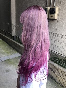 サムブリッジ(SOMEBRIDGE) ★☆ホワイトピンクグラデーションカラー☆★(SOMEBRIDGE 亀有)