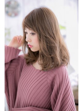 ミック ヘアアンドビューティー 大山店(miq Hair&Beauty) 甘めガーリーセミディa