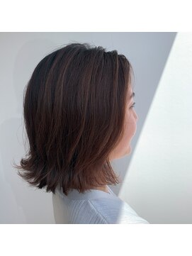 美容室 アイディー i-dee 外ハネパーマ