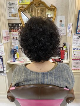 美容室 ティンカーベル パーマヘア