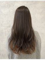 ユイテ 新河岸店(yuite)&nbsp;ロングヘア デザインカラー インナーオレンジ