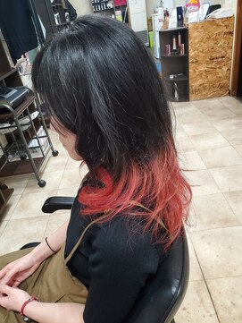 リサージュ(Lissajous) 毛先カラー