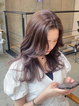 ウェイズ トウキョウ(Ways TOKYO) ベージュとほんのりモーヴで大人hair color