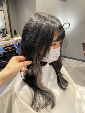 ボアップ 京橋店(boappu) インナーカラー、プルエクステ