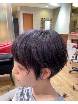 ヘアサロン アティリー(Hair Salon Attirer) 西梅田/ボブ/グレーベージュ/白髪ぼかし【Attirer飯田裕之】