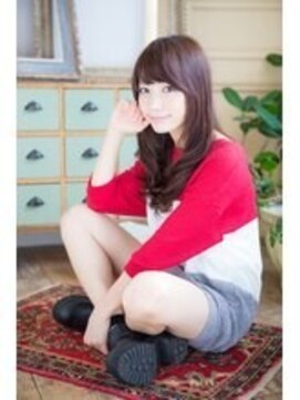 フェイス 赤羽店(face) 大人可愛いイメチェンモードヘアダークアッシュチェリーブラウン