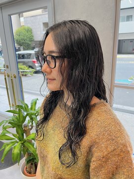 エレナ(elena) ロング×デジタルパーマ