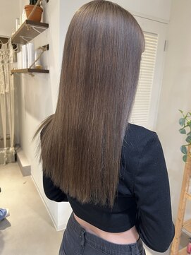 ココルアナ(coco luana) グレージュカラー/ダブルカラー/髪質改善/ハイライト/学割