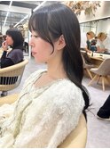 □ 韓国大宮顔周り髪質改善レイヤーカット前髪カットくびれ