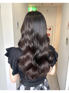 エレノア 梅田店(Eleanor) アイスラテグレージュ【5レベル】ロイヤル髪質改善カラー