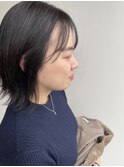 切りっぱなしボブ