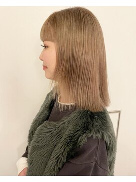 キジ(kiji) blond beige #久屋大通 #丸の内 /伏見/栄 /ブリーチカラー