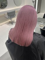 アールプラスヘアサロン(ar+ hair salon) ペールピンク