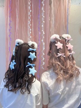 ヘアメイクアンドセットサロン リッコ(Hair make&set salon Ricco) 推し活、現場ヘアメ（梅田セットサロンRicco）