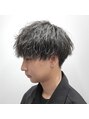 グランツ(Glanz)&nbsp;重めマッシュ×緩め波巻きパーマ[メンズサロン/メンズカット]