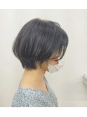 襟足すっきりショートボブ