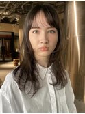 ホワイトグレージュ/デジタルパーマ/チェリーブラウン/三宮/元町