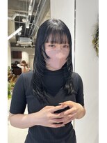 リル 茅ヶ崎(Liru:)&nbsp;【河野凜】フェイスレイヤー×ダークグレー