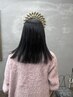 髪地肌に優しい縮毛矯正（カット込み）＋オーガニック系カラー ￥22000→20000