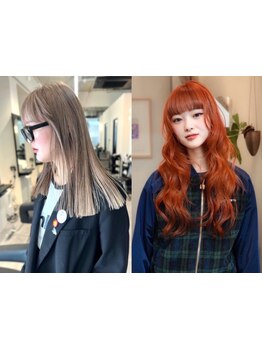 ブリーチの外部講師も務める技術力でハイトーンデザインを、オリジナルケアブリーチでプロデュース【薬院】