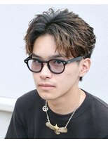 ビカムメンズヘアー 栄店(become men's hair)&nbsp;ニュアンスパーマ/フェザーパーマ