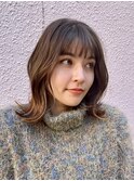 イメチェン/ホワイトブロンド/外ハネボブ/美髪/表参道/髪質改善