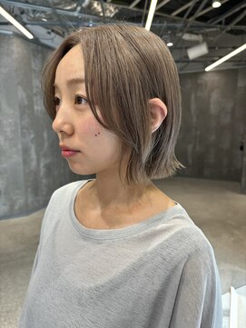 ピークアブー 原宿ハラカド(PEEK-A-BOO) 外はねブリーチショートミニボブ原宿