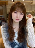 レイヤー内外ミックス顔周りカット髪質改善透明感カラー20代30代