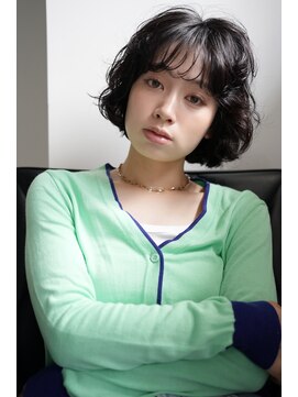 クロコ 中目黒(CLoCO) 暗髪☆パーマスタイル☆カーリーヘア☆中目黒青葉台池尻大橋055