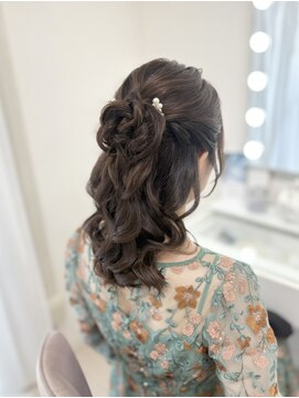 ルノンルージュ(Renon Rouge) ハーフアップ