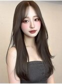 大人可愛い20代30代40代小顔ウルフレイヤーボブ丸みロング