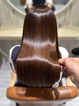 ナル 新宿(nalu) nalu新宿/髪質改善/縮毛矯正/METEO/透明感/インナーカラー/新宿