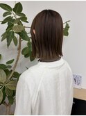 切りっぱなしボブ