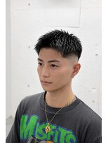 メンズ ラピス(Men's Lapis)&nbsp;【清潔感×色気】王道フェードのメンズベリーショート