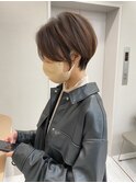 大人ガーリー/白髪前髪/ショートボブ/20代30代40代50代/池袋