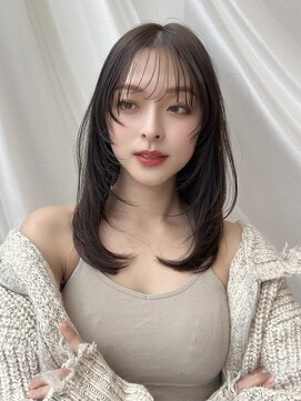 バイオレット 表参道店(Violet) シャギーレイヤー透明感アッシュブラウン