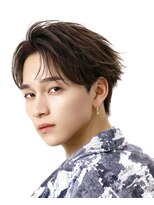 アストラ(ASTRA) MEN’S HAIR/波巻きツイストスパイラル/リバースセンターパート