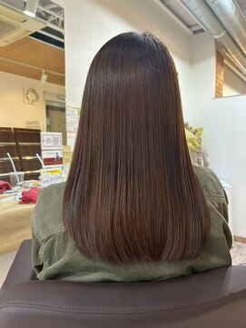 ヘアープロデュース ジェネシス(hair produce genesis) <genesis>髪質改善・赤みと黄みを抑えた透明感ベージュ♪