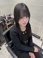 アンジェリカラボ 梅田店(ANGELICA LABO)&nbsp;カラーなしでも垢抜ける！小顔を叶えるたっぷり顔まわりレイヤー