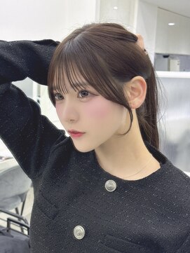 アイトーキョーエス 渋谷(AI TOKYO S) レイヤーカット/前髪カット／顔まわり／似合わせカット/髪質改善