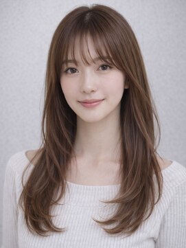 ガーディナ(Gardina) レイヤーカット 韓国ヘア ベージュカラー 顔周りレイヤー 20代